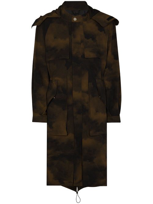 Camouflage print coat - Multicolour
