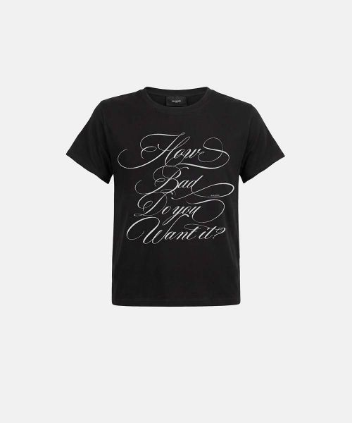 DO YOU WANT IT Script Short Sleeve T-Shirt