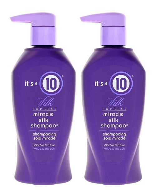 It's A 10 Unisex 10Oz Silk Express Miracle Silk Shampoo - Pack Of 2