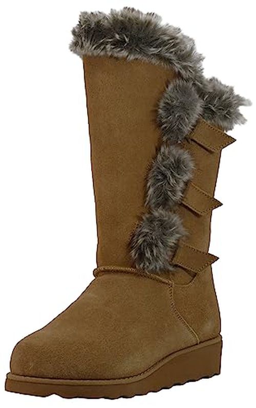 BEARPAW Women's Genevieve Gray Fog