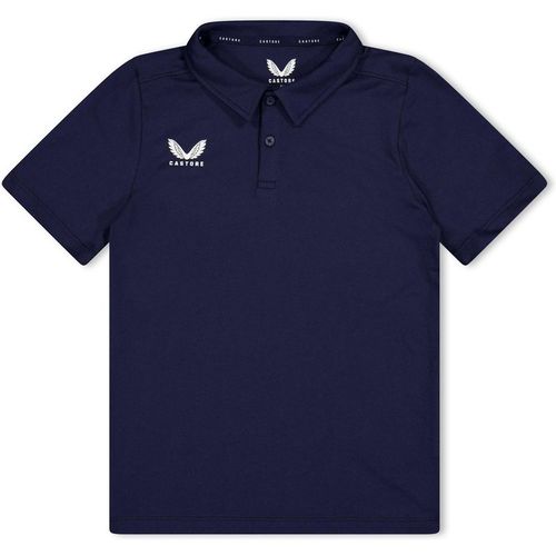 Castore Boys Polo in Peacoat - Blue - 13Y