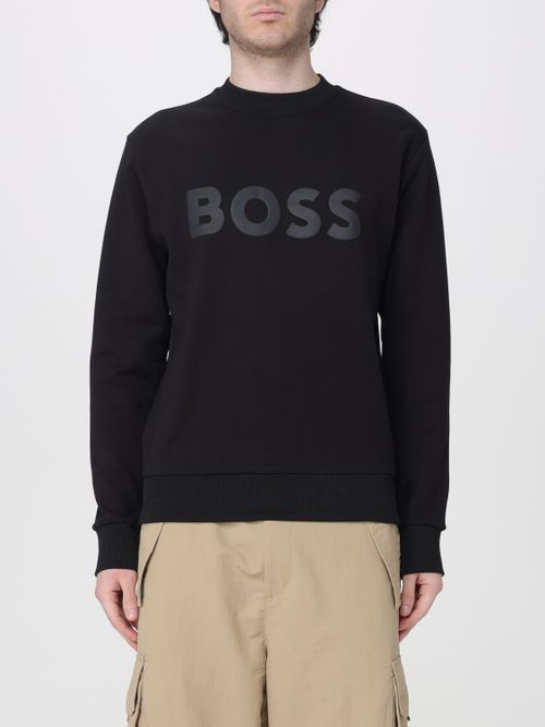 Sweatshirt Men color Black