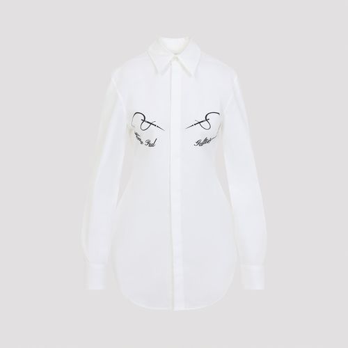 Flocked Shirt for Women - Needles Design