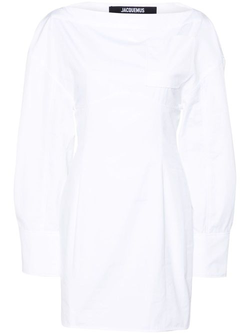 자크뮈스 여성 White Casaco Mini Dress - Women's - Cotton 243DR199152023769962