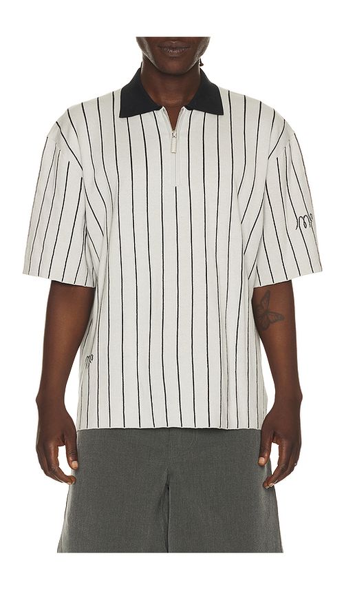 Madfrenzy knit polo en color gris L también en M, S, XL/1X