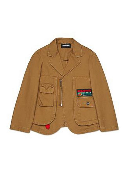 Blazer With Logo