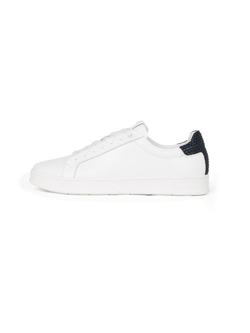 Calvin Klein Sneaker bassa 'LEO' marino / bianco