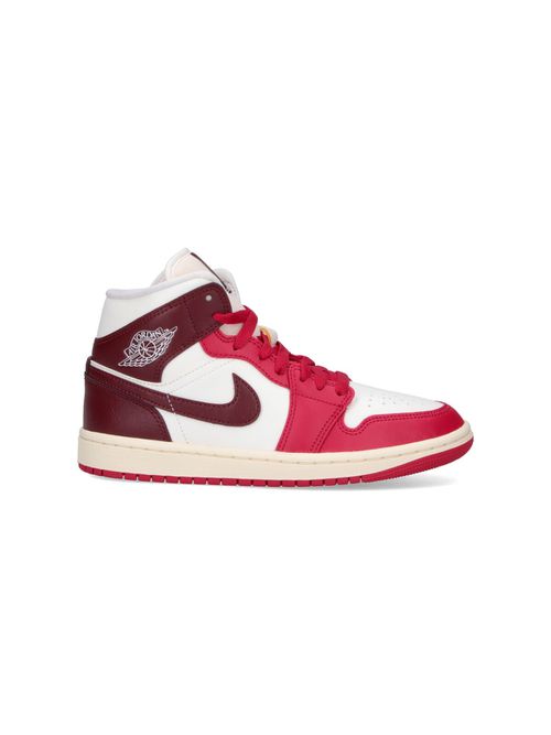 "Air Jordan 1 Mid Sail Mystic" Sneakers