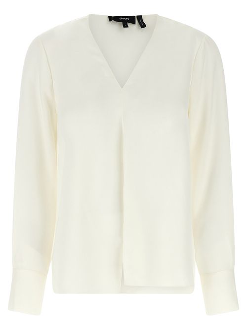 Silk Blouse Shirt, Blouse