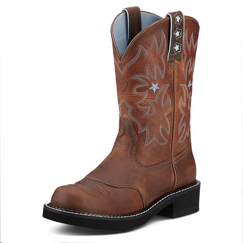 Women's Probaby Western Boots in Driftwood Brown, B Medium Width