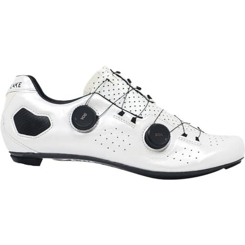 Lake Cx333 Regular Cycling Shoe - Men's White/Black