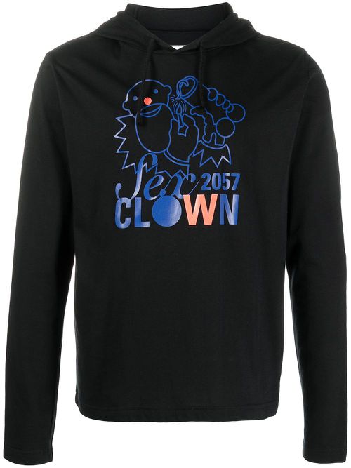 2057 Clown hoodie - Black