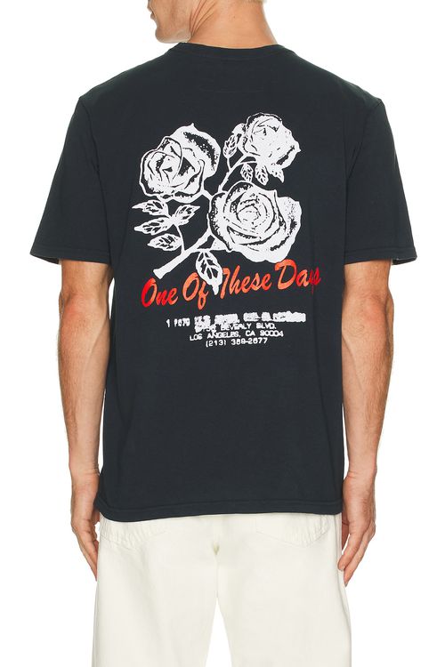 ONE OF THESE DAYS Sweet Jane Tee in Black