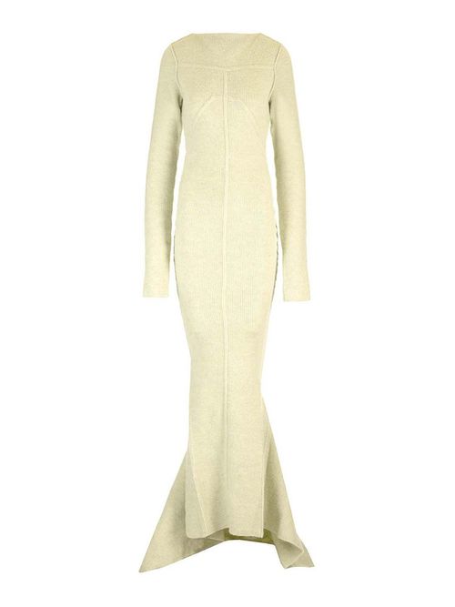 Ribbed Knit Mermaid Dress