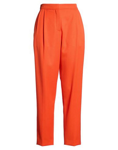 Woman Pants Orange Size 8 Virgin Wool