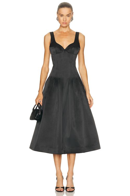 NICHOLAS Cory Dress in Black - Black. 0 also , 6