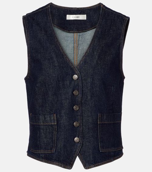 Denim vest