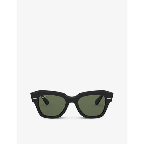 Rb2186 Rectangular-Frame Sunglasses