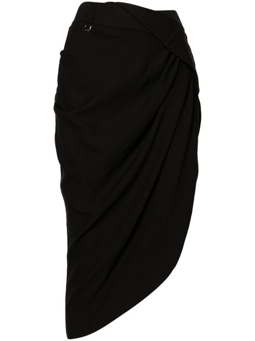 La Jupe asymmetric skirt - Black
