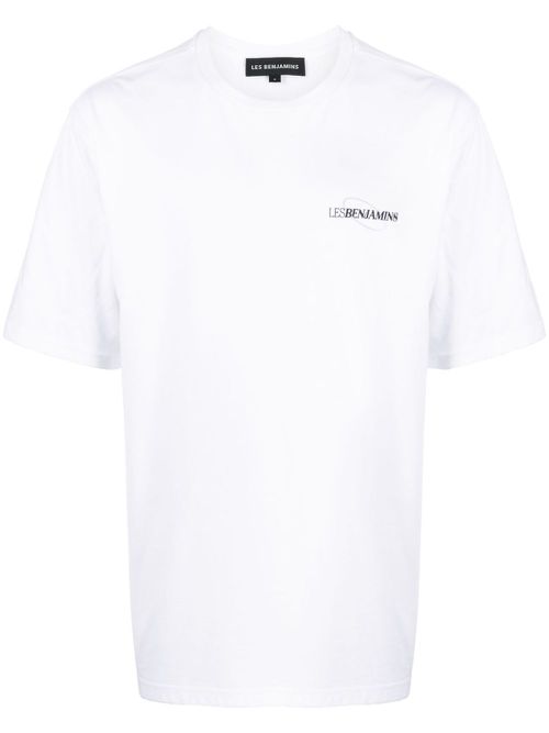 Logo-print cotton T-shirt - White