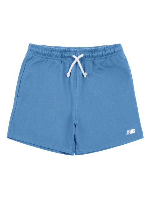 Logo-embroidered shorts - Blue