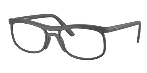 Ray-Ban RX7254 5521 Men's Eyeglasses Grey Size 56 - Blue Light Block Available