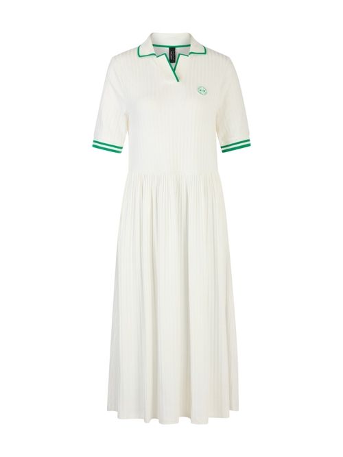 Marc Cain Dress made from stretch viscose, white, 36 N