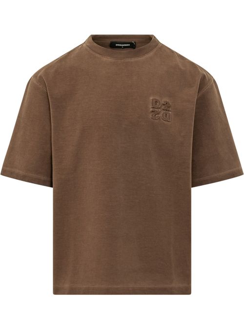 Brown Crew Neck T-Shirt