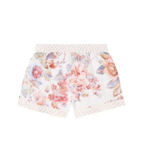 Awaken floral quilted cotton shorts