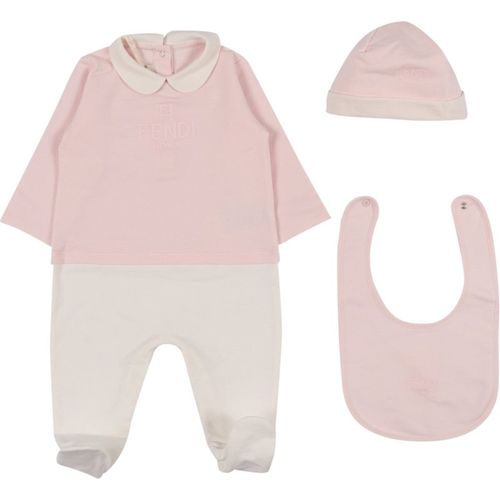 Fendi Jr Kit Tutina Felpa Stretch