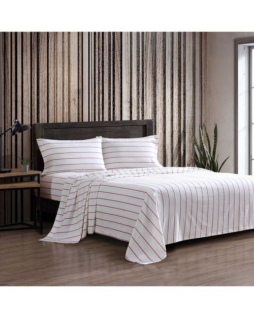 200 Thread Count Cooper Falls Printed Cotton Flannel Sheet Set