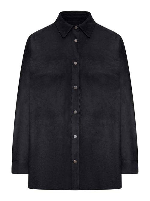 Suede Overshirt