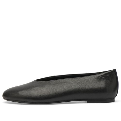 Women's Aleya Leather Ballet Shoes Black