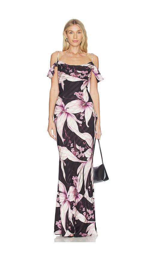 Sonya Moda ROBE ROSALIE en Black,Pink. L. Also en M, S
