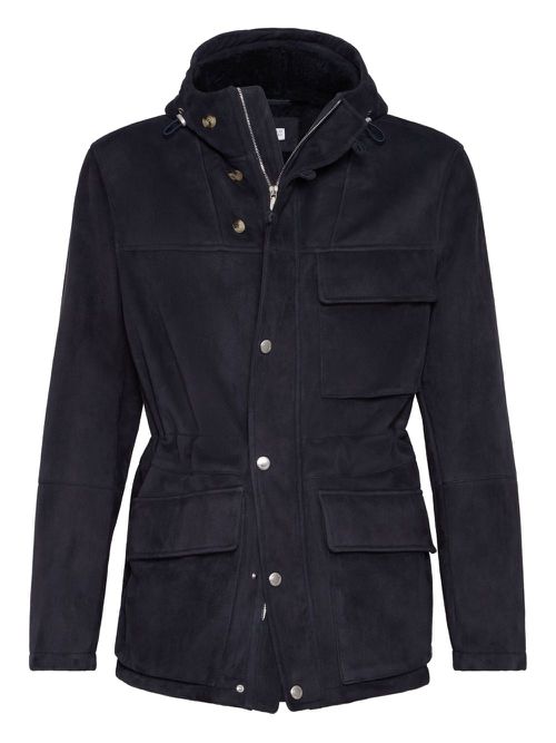 Hooded jacket - Blue