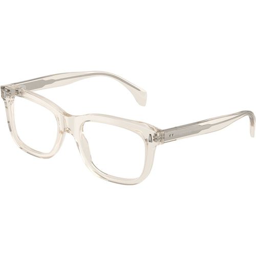 Moncler Unisex Moncler ME2019 3003 Monturas ópticas Acetato Marrón Transparente Cuadrada Norma