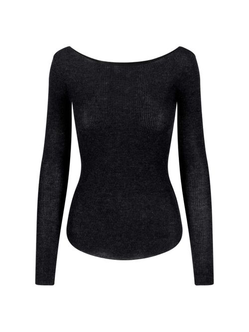Cashmere-Silk V-Neck Sweater