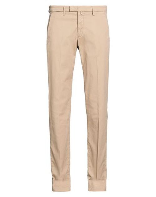 Man Pants Light brown Size 33 Cotton, Polyester, Elastane