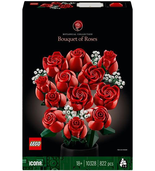 LEGO® Icons - Bouquet of Roses 10328 - 822 Parts - LEGO® - OneSize - Block
