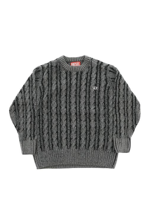 Kids Grey Knitted Sweater