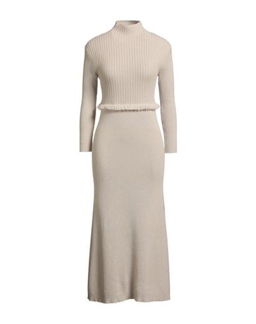 Woman Midi dress Light grey Size M Cashmere