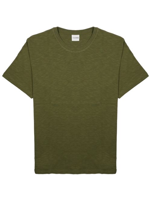 Green Crew Neck T-Shirt