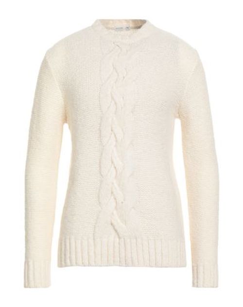 Man Sweater White Size 42 Acrylic, Wool, Polyester, Polyamide, Elastane
