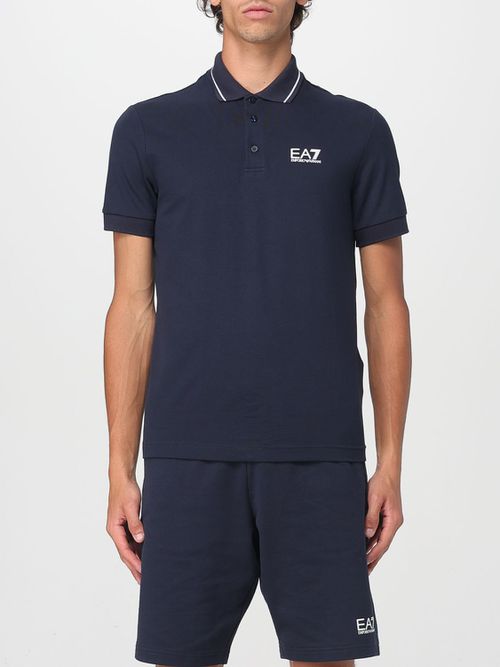 Polo Shirt Men color Blue