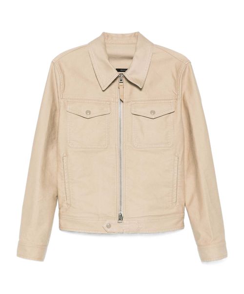 Gabardine-weave jacket