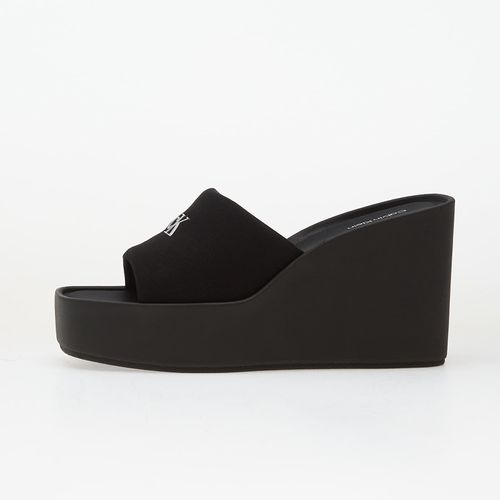 Calvin Klein Wedge 70 Sandal Canv Black