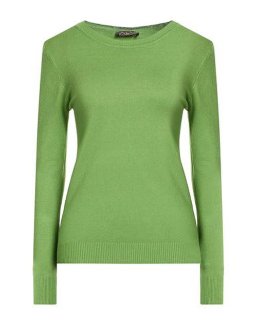 Woman Sweater Green Size S/M Viscose, Polyamide, Polyester