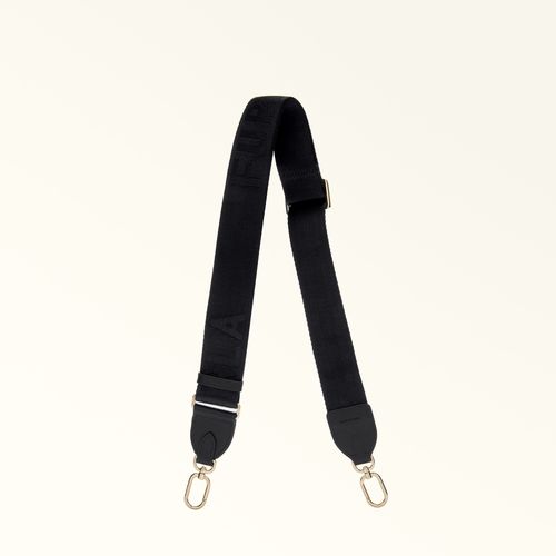 Fiona Bandoulière Épaule Nero Noir Tissu Ruban À Logo Femme