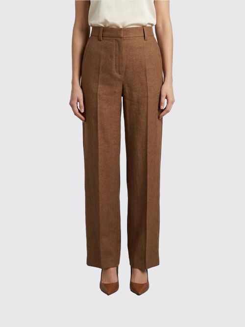 Pants Woman color Brown