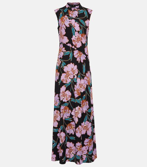 Edie floral maxi dress